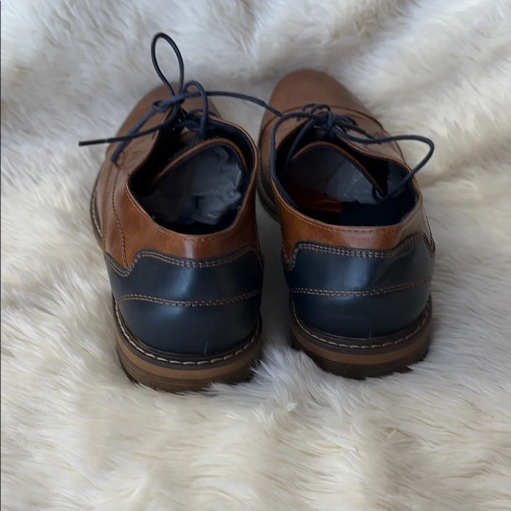 Men's Brown Leather Dress Shoes